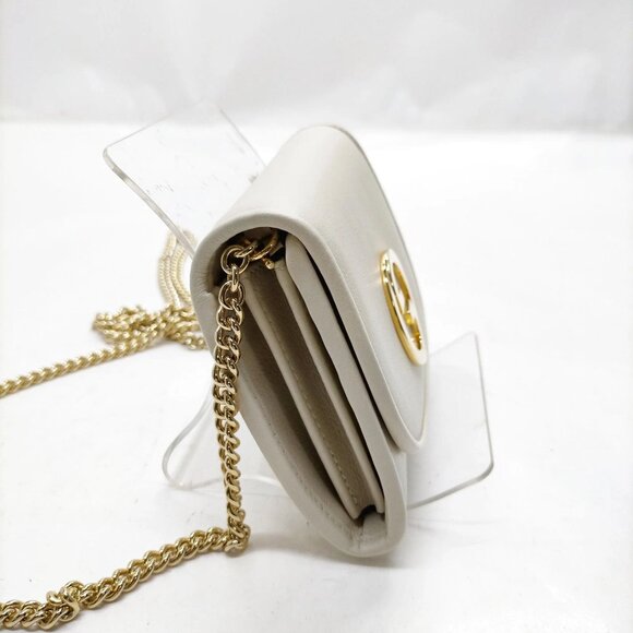 Gucci White Leather Shoulder Bag mon751-101325 - Picture 4 of 16
